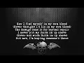 Download Lagu Avenged Sevenfold   Danger Line Lyrics on screen Full HD