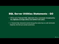 005 SQL Server Utilities Statements