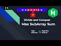 max subarray sum HackerRank Algorithm Interview