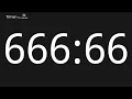 666m66s Countup Timer