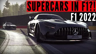 Download F1 22 SUPERCARS! Pirelli Hot Laps \u0026 F1 Life EXPLORED MP3