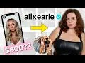 I Spent 800 to Look Like Alix Earle trying outfits makeup