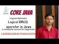 Logical OR Operator in java Logical OR Operator in Hindi by LearnCodeWithMohseen