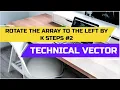Rotate Array to the left by k steps Array Rotation Optimized Approach O N Solution
