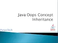 Oops Concept Inheritance - Part-16