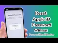 How To Reset Apple iD Password iF Forgot Email 2023