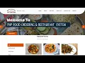Online Restaurant Management System In PHP With Source Code food delivery system project php