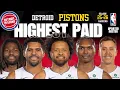 Detroit Pistons Full Roster Salaries 2025-26 NBA Payroll