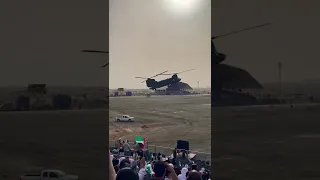 Incoming CH 47 Chinook With Amazing Sound Military Army 