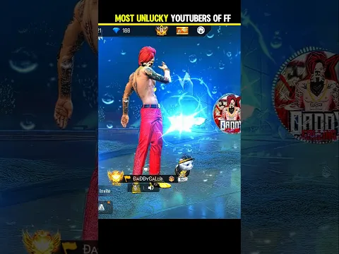 Most Unlucky Youtubers Of FreeFire 🤒🐘!! #freefire #viral #ytshorts #trending #totalgaming