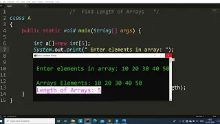 Java program to find length of array Learn Coding