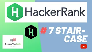 7 STAIRCASE HECKERRANK PROBLEM SOLUTION IN PYTHON