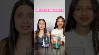 Hicimos velas de PRINCESAS 😱