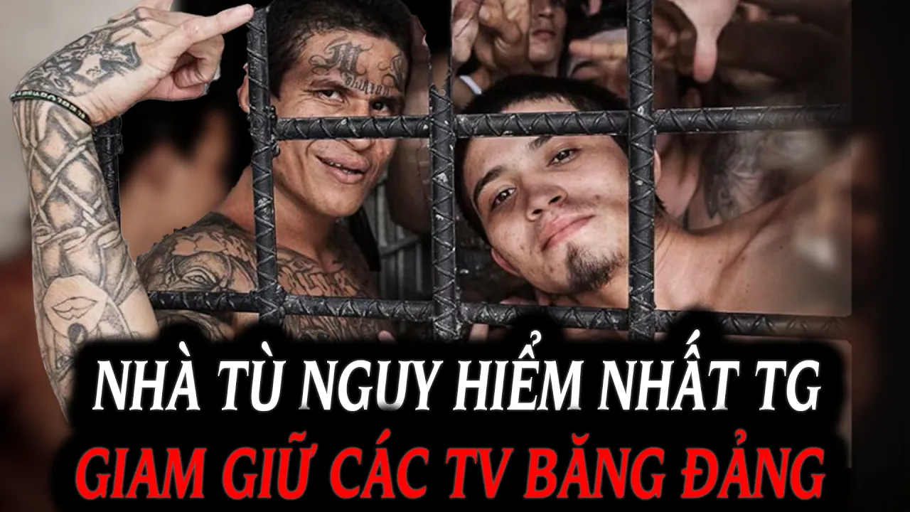 Outline Video Thành Viên Các Băng Đảng Khét Tiếng MS-13, Barrio 18 Bị Giam Giữ Trong Nhà Tù Nguy Hiểm | Ma Thất