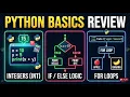 Python Crash Course Review Integers For Loops