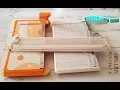 Tuesday Morning Crafts-Reviewing Portable Paper Trimmers-Not All Equal