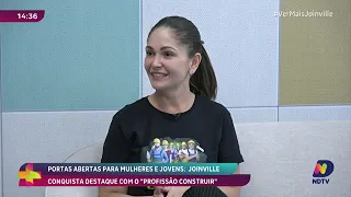 Projeto Profissão Construir rende a Joinville prêmio nacional por impacto social