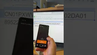 Scanning Barcodes into fast and wireless