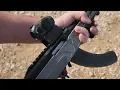 Ruger pistol with a Franklin binary trigger