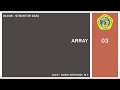Struktur Data - Array