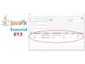JavaFx and SQL Server Tutorials Managing Order On TableView