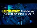 Buffer Overflow Exploitation A Hands-On Demo in