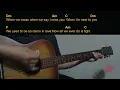 Anna Graves - Damn In Love Easy Guitar Chord & Lyrics (cover)