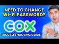 How to Change Password on Cox Wifi 2025 Method