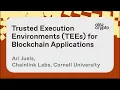 Trusted Execution Environments TEEs for Blockchain Applications with Ari Juels a16z crypto