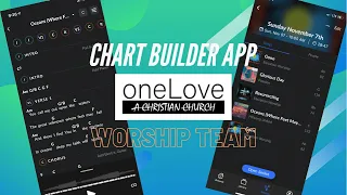 Chart Builder App tutorial - oneLove worship