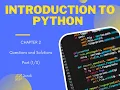 Introduction to Python Part
