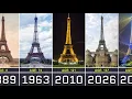 Lagu The Evolution of Eiffel Tower From 0 to 137 Year Old