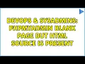 DevOps SysAdmins PHPMyAdmin blank page but HTML source is present 2 Solutions