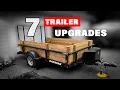 7 Must Have Utility Trailer Modifications - DIY Trailer Sides and MORE