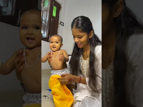 Mummy Mujhe Bachcha Mil Gya 😍 | #cooking #krishna #minivlog #viral #janmashtami #recipe #shorts