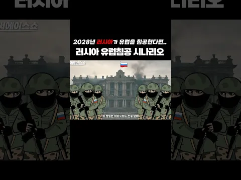 러시아 유럽침공 시나리오