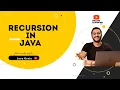 Recursion In Java Why We Need Recursion Building And Falling Of Stack in Recursion