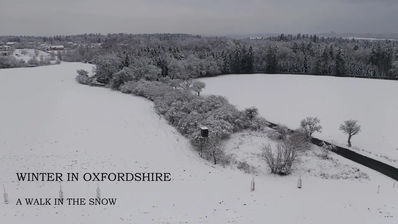 Winter in Oxfordshire - a video poem by Michael Bedford