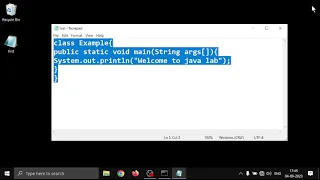 In - How to execute Java program in JDK using set path method class loader not found error