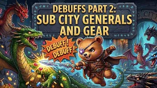 Evony Debuffs Part 2 How I Set Up My Sub City Generals and Gear On VIP24 Account for Debuffs