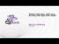 Modern Web Apps 100 Java Building Web Apps With Vaadin Marcus Hellberg