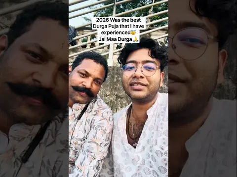 Experienced the best Durga Puja in my Life | Jai Maa Durga Jai Maa Kali 🙏 | Kolkata Durga Puja 2026