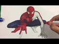 THE AMAZING SPIDERMAN Second Suit Coloring Pages SAILANY Coloring Kids