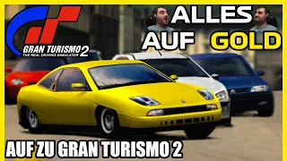Auf zum 2. Gran Turismo! | Gran Turismo 2 B Lizenz | Alles auf GOLD