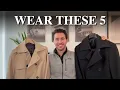 5 Coats And Jackets To Upgrade Your Style