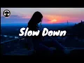 Chris Linton \u0026 Cadmium - Slow Down