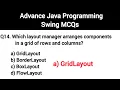 Java Swing Questions and Answers Advance Java Diploma 5th Sem MCQ Swing in Java