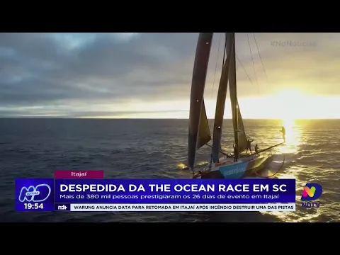 Despedida The Ocean Race de SC: mais de 380 mil pessoas prestigiaram os 26 dias de evento em Itajaí