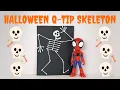 Halloween Q-Tip Skeleton