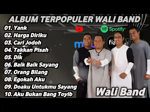 Download MP3 Album Wali Band Terpopuler 2000an | Band Melayu Terbaik | Lagu Melayu Terpopuler 2000an